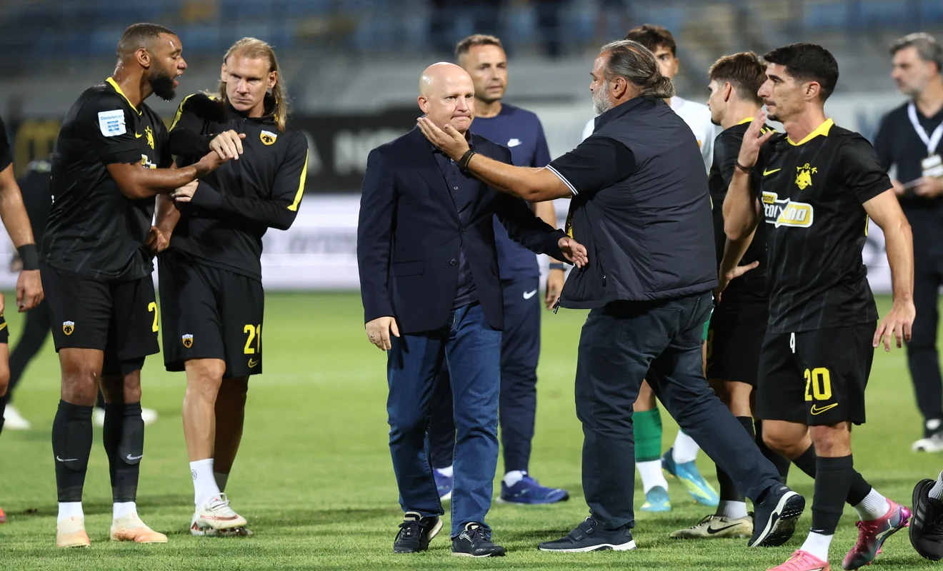 Δεν πτοήθηκε από την ισοπαλία στη Τρίπολη ο Μάριος Ηλιόπουλος.