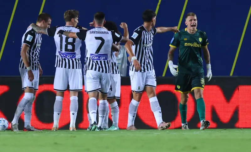 Παναιτωλικός - ΠΑΟΚ 1-3: Μεγάλο διπλό με βαρύ τίμημα στο Αγρίνιο