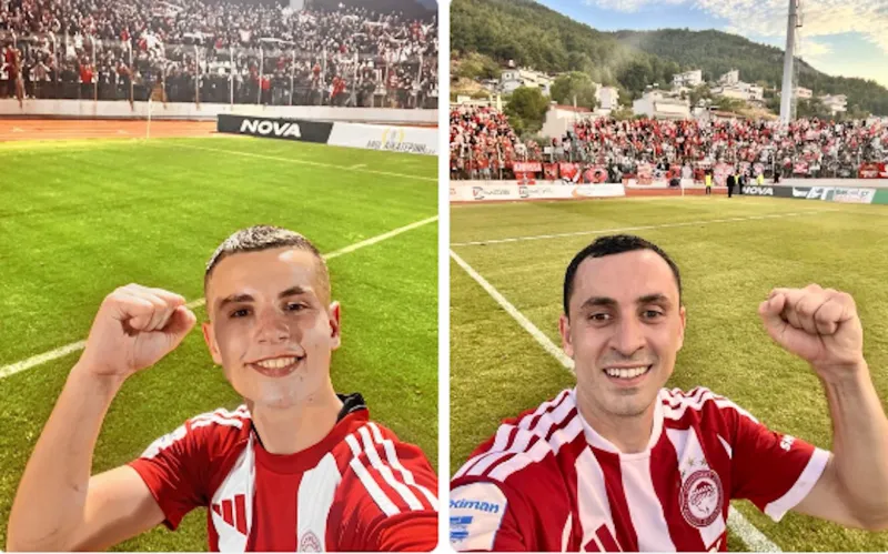 Ολυμπιακός: Η selfie του Σάλιακα που θύμισε Μουζακίτη και... νταμπλ