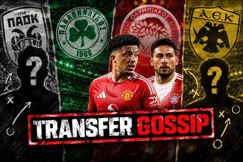 Transfer Gossip: Ανοίγει ο φάκελος Σάντσο, Γκερέιρο για Ολυμπιακό, δεξί μπακ η ΑΕΚ και γκολκίπερ ο ΠΑΟΚ