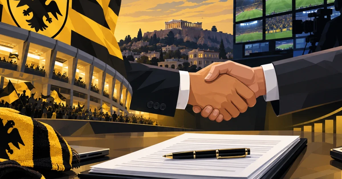 ΑΕΚ: Τι αλλάζει με το μεγάλο deal της Percapita | Αθλητικά στο PlusTV.gr