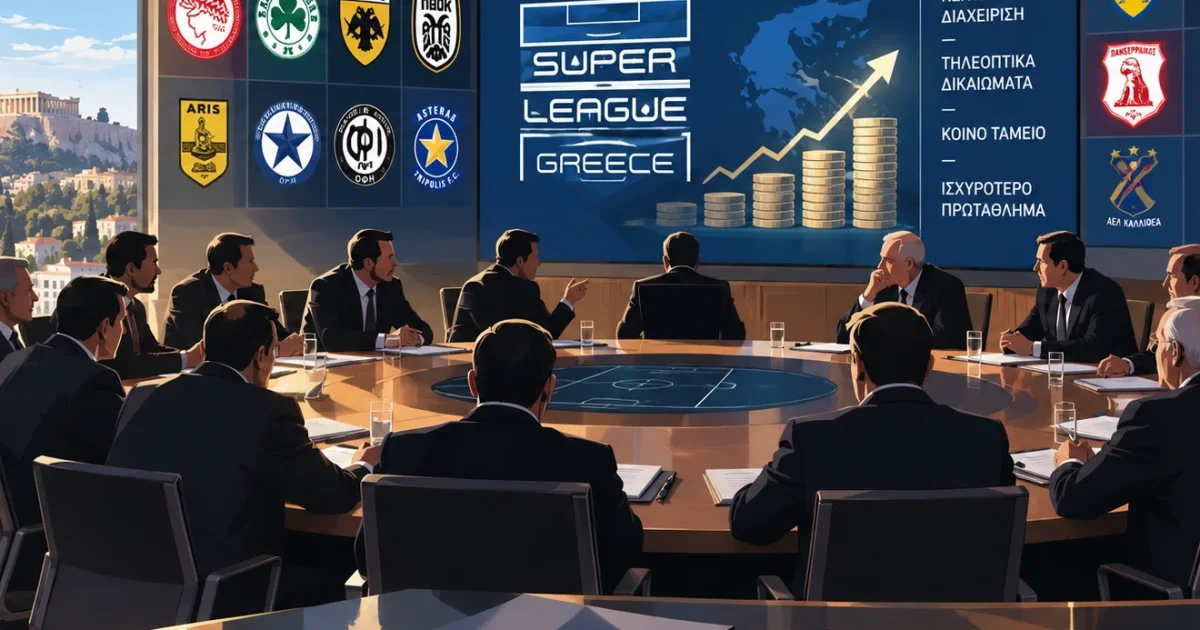 Super League: Πώς μπορεί να μοιραστεί το κοινό ταμείο | Αθλητικά στο LivePress.gr