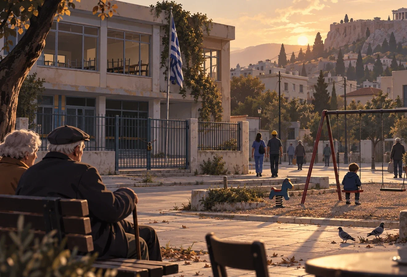 Η δημογραφική αλλαγή και η μείωση των γεννήσεων στην Ελλάδα