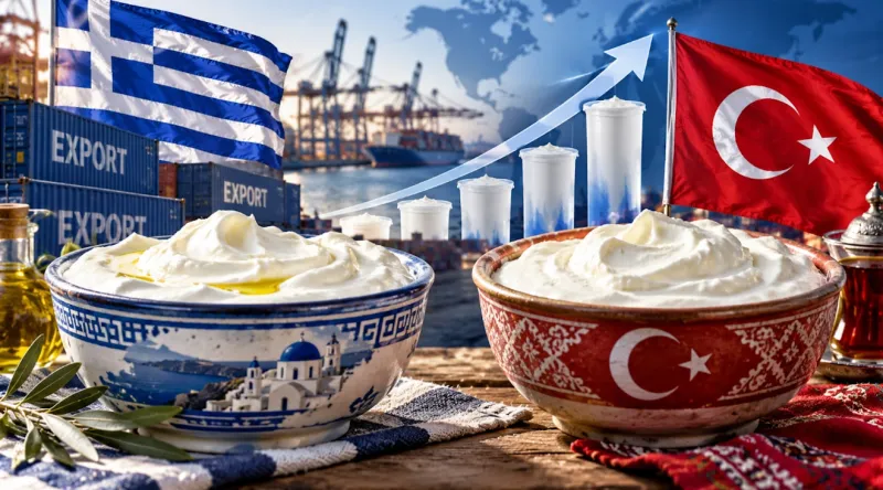 Ελλάδα - Τουρκία: «Μάχη» για το γιαούρτι στις διεθνείς αγορές