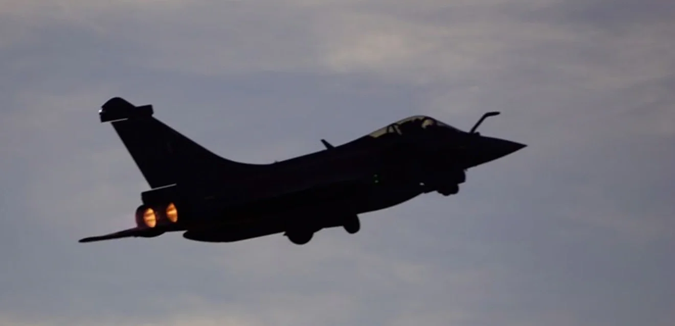 Rafale κατά την διάρκεια άσκησης / Φωτογραφία: Intime