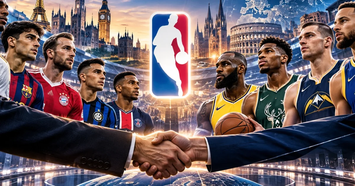 NBA Europe: Το NBA πλησιάζει τα ποδοσφαιρικά κλαμπ | Αθλητικά στο LivePress.gr