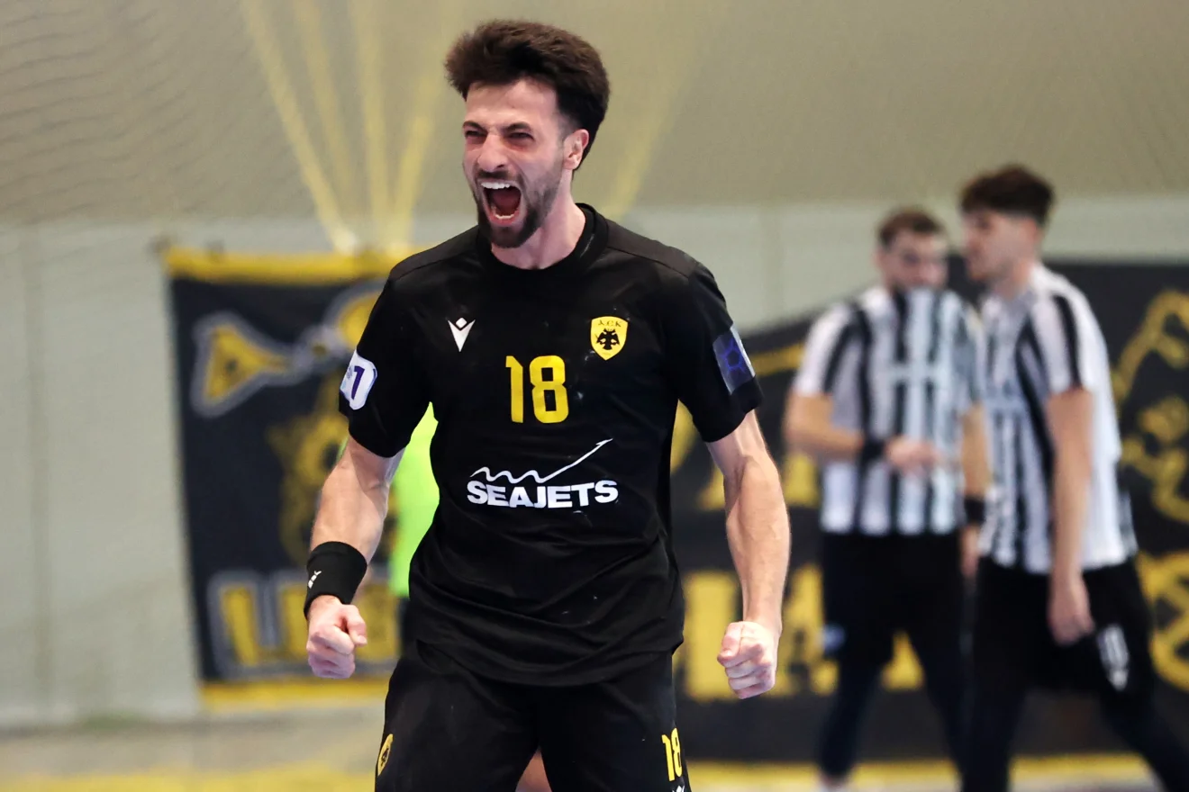 Αγώνας χάντμπολ για τη Handball Premier