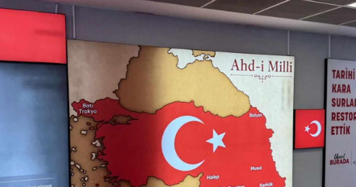Τουρκία: Χάρτης Misak-ı Millî στην Κωνσταντινούπολη | Αθλητικά στο LivePress.gr