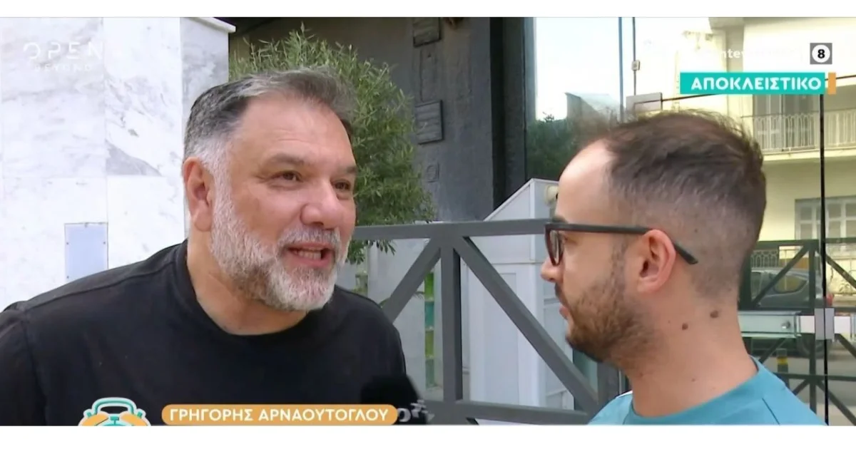 Αρναούτογλου: Ο πίνακάς του στο πλατό του Happy Day | Αθλητικά στο LivePress.gr