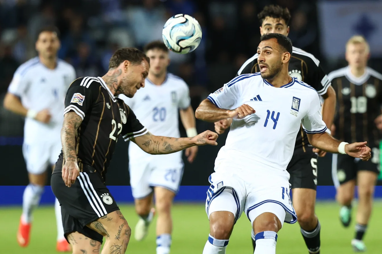 Η Εθνική Ελλάδας σε αγώνα του Nations League