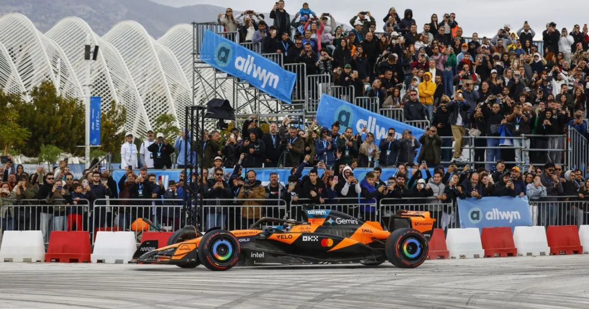 Allwyn x McLaren Racing: Η Formula 1 «έτρεξε» στο ΟΑΚΑ | Αθλητικά στο LivePress.gr