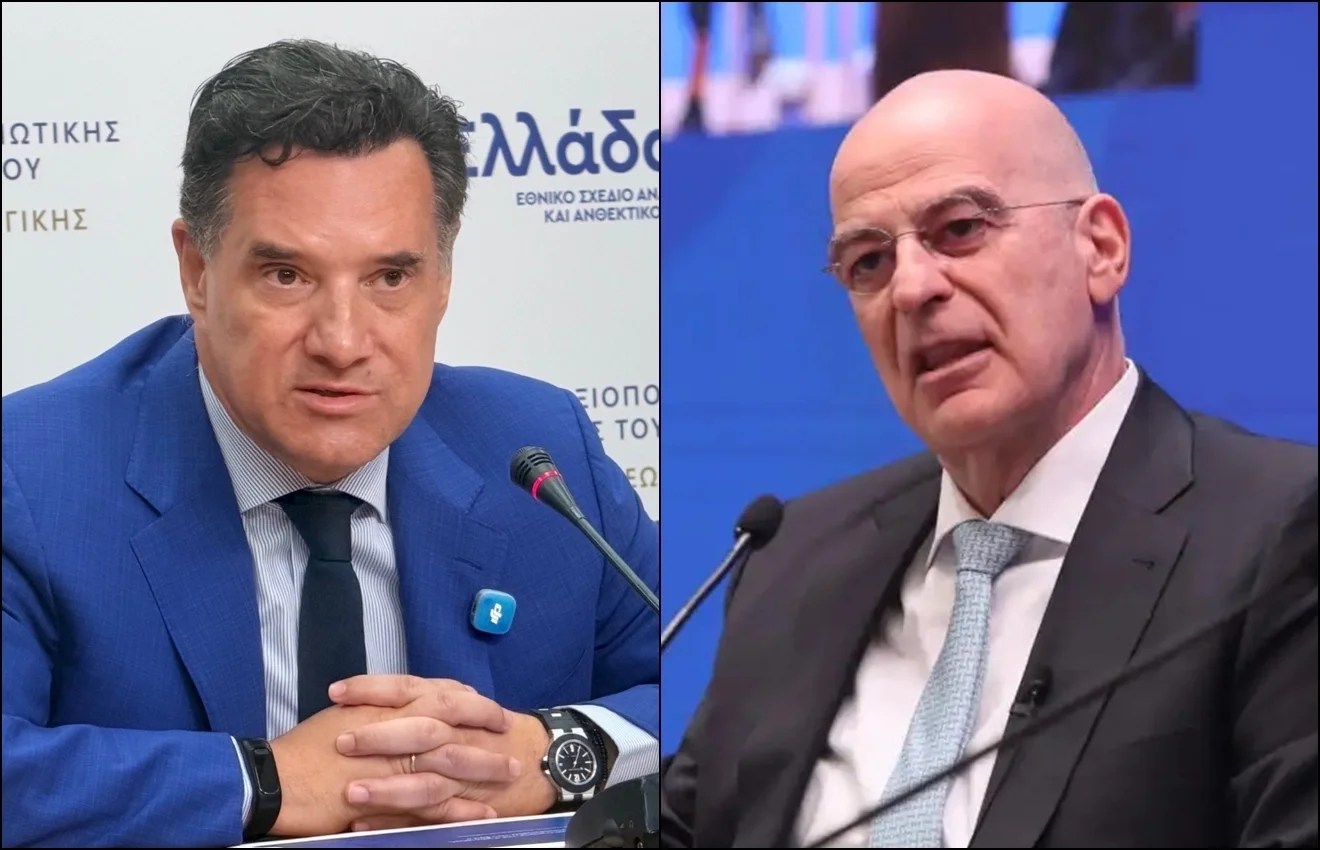 Ο Νίκος Δένδιας έλαβε... απουσία από τον Άδωνι Γεωργιάδη
