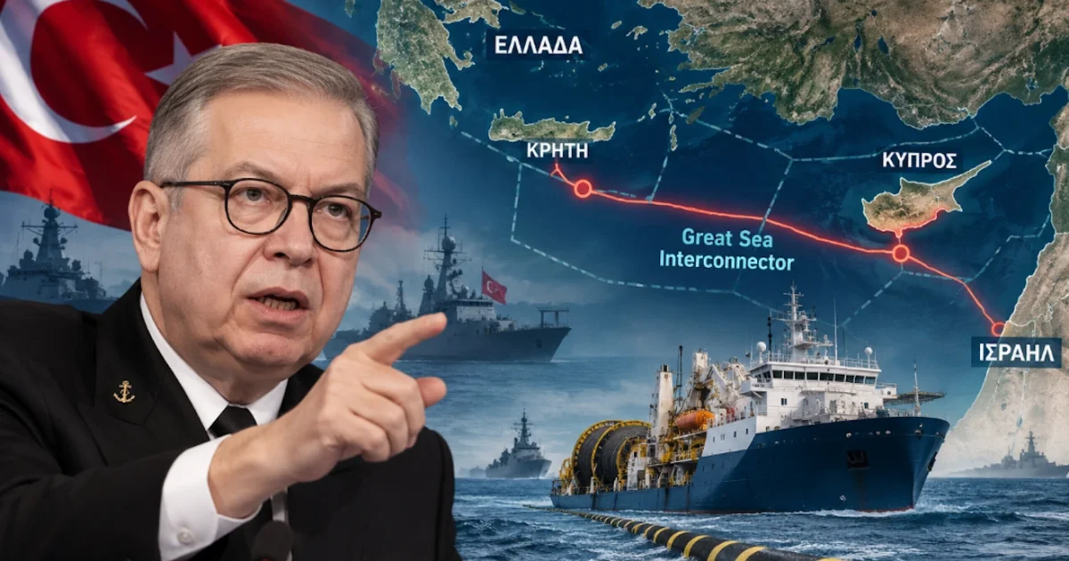 Τουρκία: Απειλές για το καλώδιο Ελλάδας - Κύπρου | Αθλητικά στο PlusTV.gr