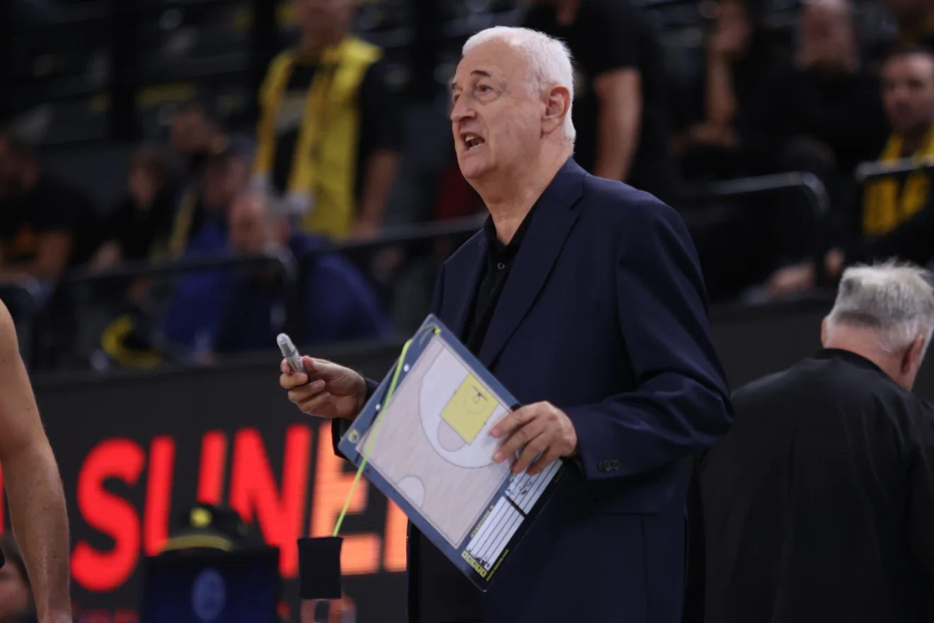 Η μπασκετική ΑΕΚ πριν από ευρωπαϊκό αγώνα στη SUNEL Arena