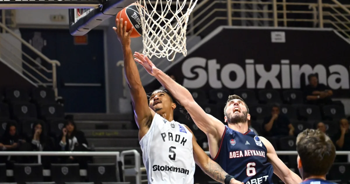ΠΑΟΚ – Δόξα Λευκάδας 86-73: Δεύτερη νίκη στη GBL | Αθλητικά στο PlusTV.gr