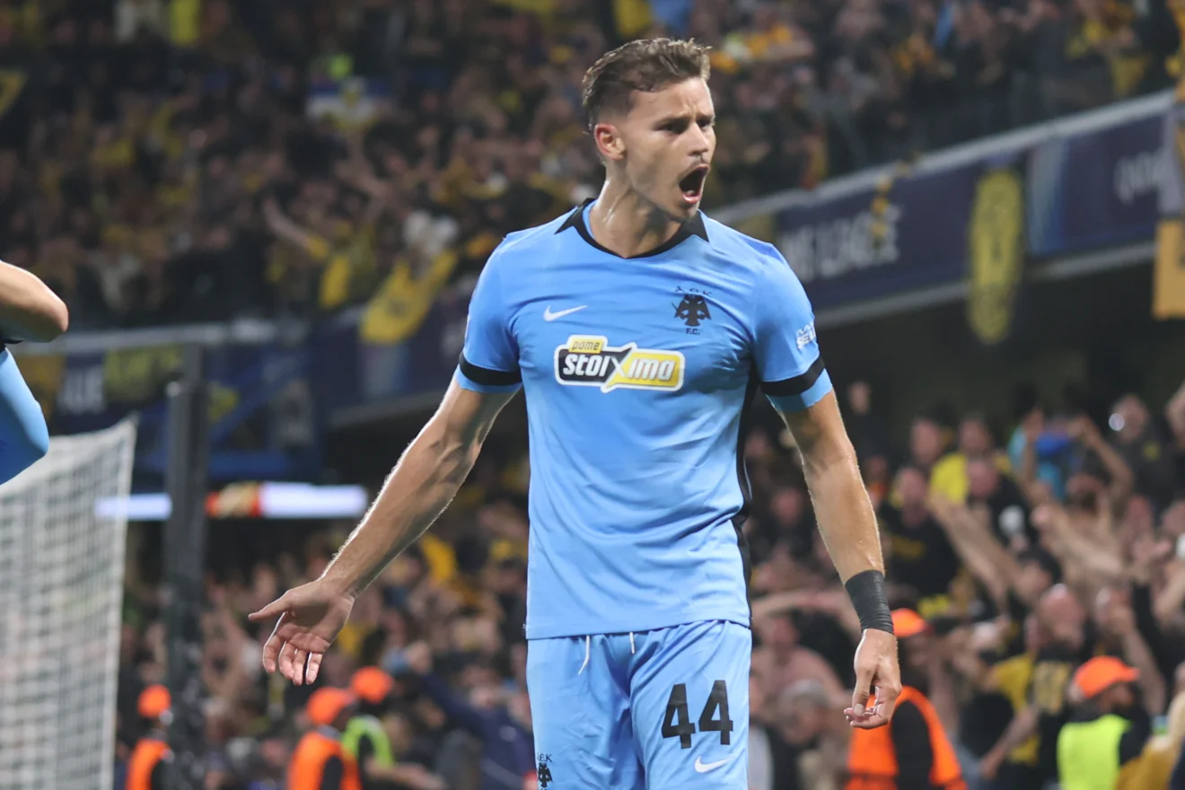 ΡΕΛΒΑΣ ΣΑΧΤΑΡ - AEK ΤΣΑΜΠΙΟΝΣ ΛΙΓΚ 2026-2027 SHAKHTAR - AEK CHAMPIONS LEAGIE 2026-2027 INTIME SPORTS / ΚΑΜΣΗΣ ΔΗΜΟΣΘΕΝΗΣ