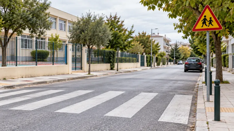 Λάρισα: Δύο παιδιά παρασύρθηκαν από αυτοκίνητο στη Νεάπολη