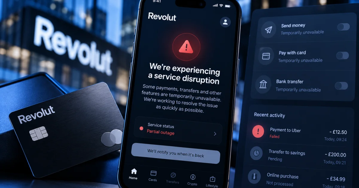 Revolut: «Έπεσε» η εφαρμογή – Αγωνία για τα χρήματα | Αθλητικά στο LivePress.gr