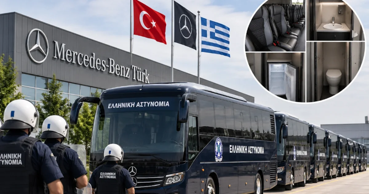 Ελλάδα: Από την Τουρκία 60 λεωφορεία για τα ΜΑΤ | Αθλητικά στο LivePress.gr