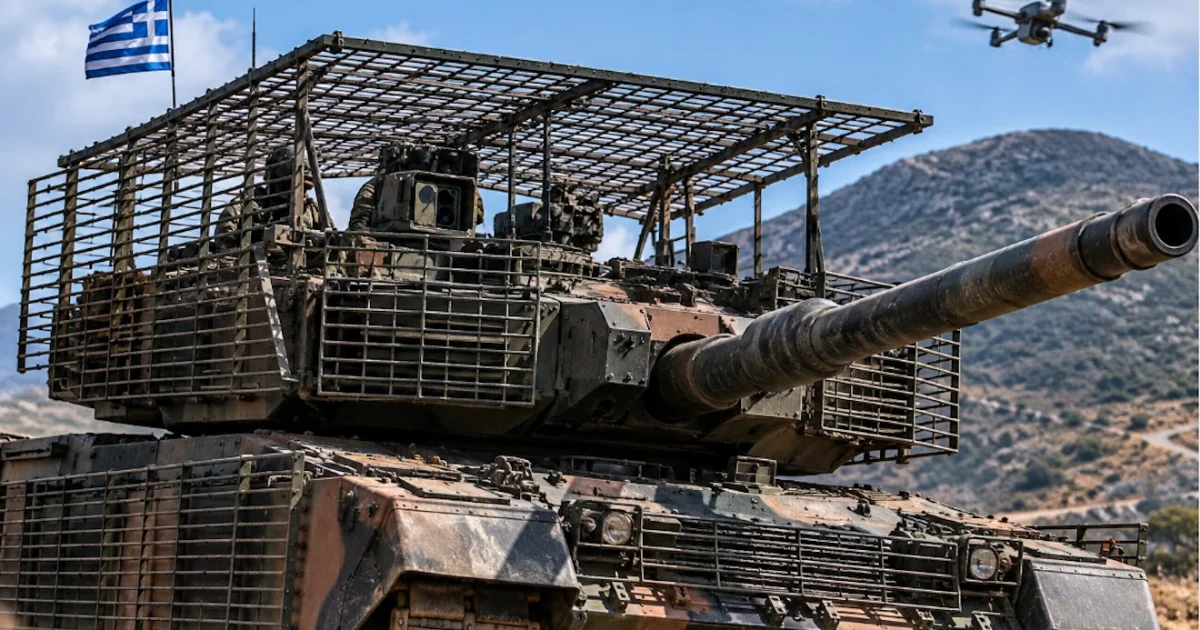 Ελληνικός Στρατός: Θωράκιση αρμάτων κατά των drones | Αθλητικά στο LivePress.gr