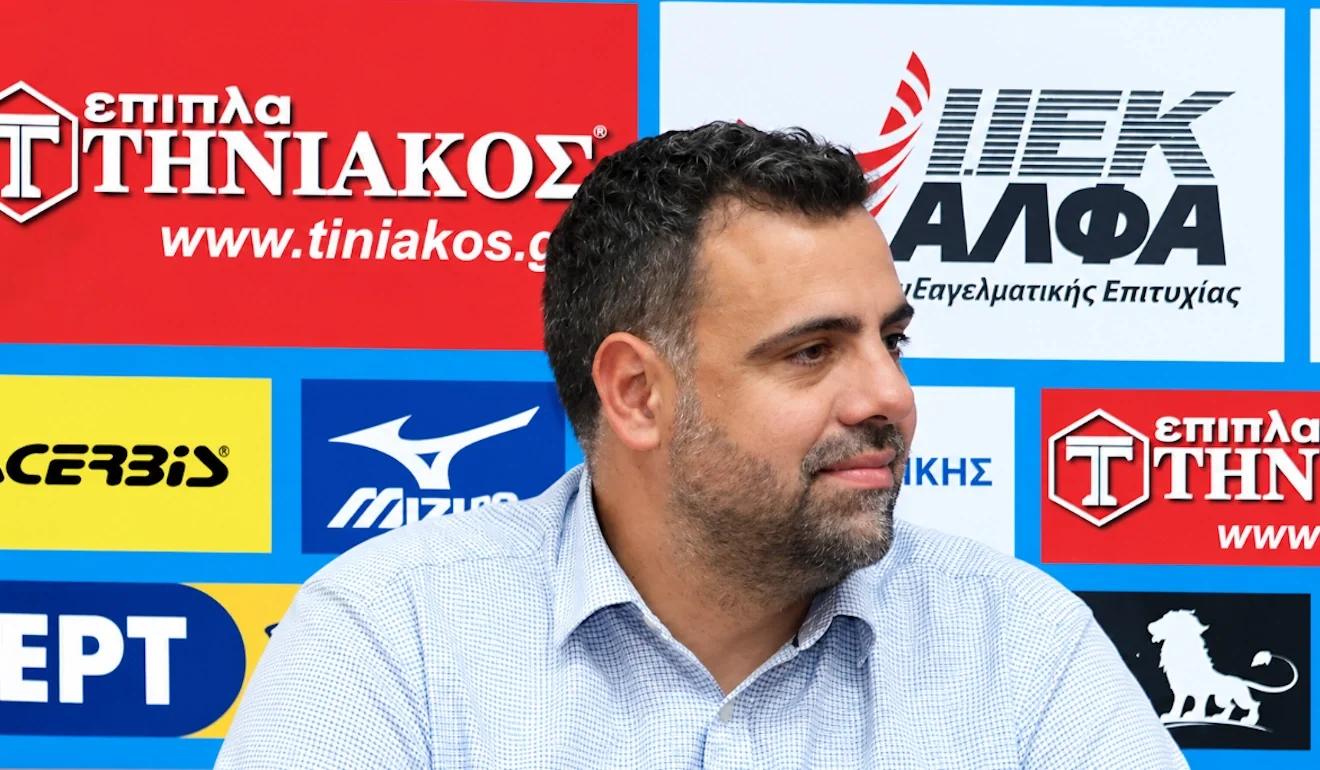 Ο Δορκοφίκης σε παλαιτότερη συνέντευξη Τύπου / Φωτογραφία: Intime