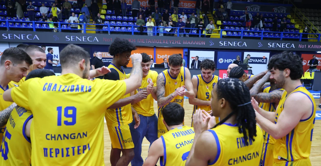 ΠΕΡΙΣΤΕΡΙ - ΜΑΡΟΥΣΙ BASKET LEAGUE 2026-2027 INTIME SPORTS / ΚΥΡΙΑΖΗΣ ΣΤΕΦΑΝΟΣ