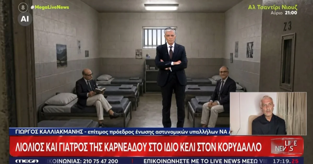 Λιόλιος: Με τον γιατρό της Καρνεάδου στο ίδιο κελί | Αθλητικά στο PlusTV.gr