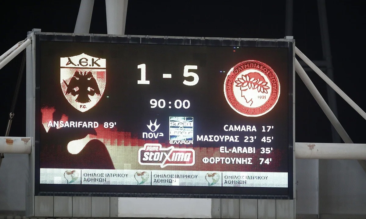 Ολυμπιακός: Η καλύτερη ελληνική ομάδα