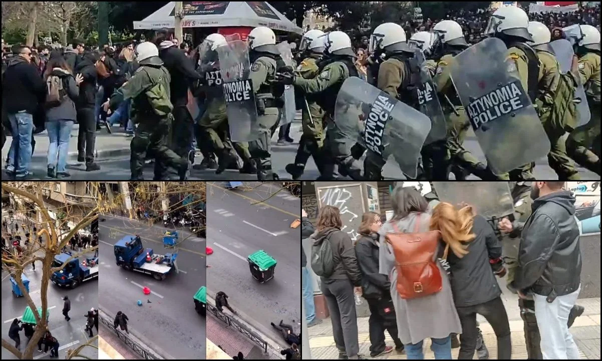 Η κυβέρνηση προσπαθεί να καταπνίξει τη λαϊκή οργή με απροκάλυπτη αστυνομική βία - Τραμπουκίζουν τον κόσμο και δεν τηρούν ούτε τα προσχήματα