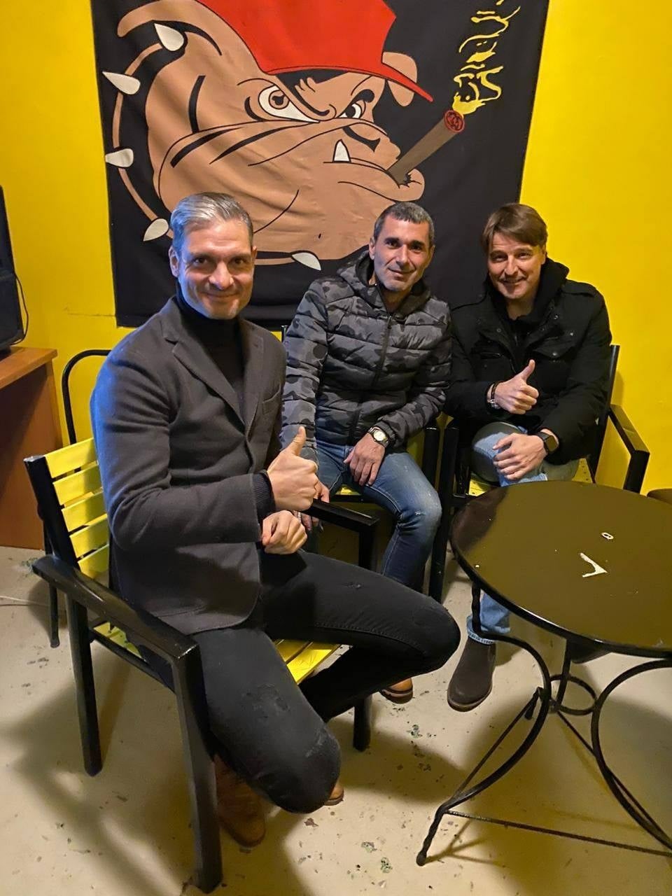 Ένινγκ και Χαριστέας στην κοπή πίτας του Super-3