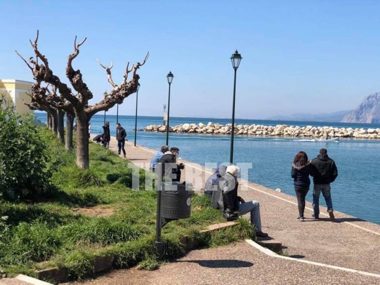 Κορονοϊός: Δεν... χαμπαριάζουν οι Πατρινοί: Βόλτες και γυμναστική υπαίθρια γυμναστήρια (pics)
