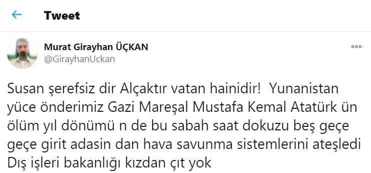 Ελληνοτουρκικά: Δεν πέρασε απαρατήρητη στην Τουρκία η εκτέλεση Βολών στο Πεδίο Βολής Κρήτης,από μονάδες των Ελληνικών Ενόπλων Δυνάμεων, στο πλαίσιο της εκπαίδευσης και αξιολόγησης τους.