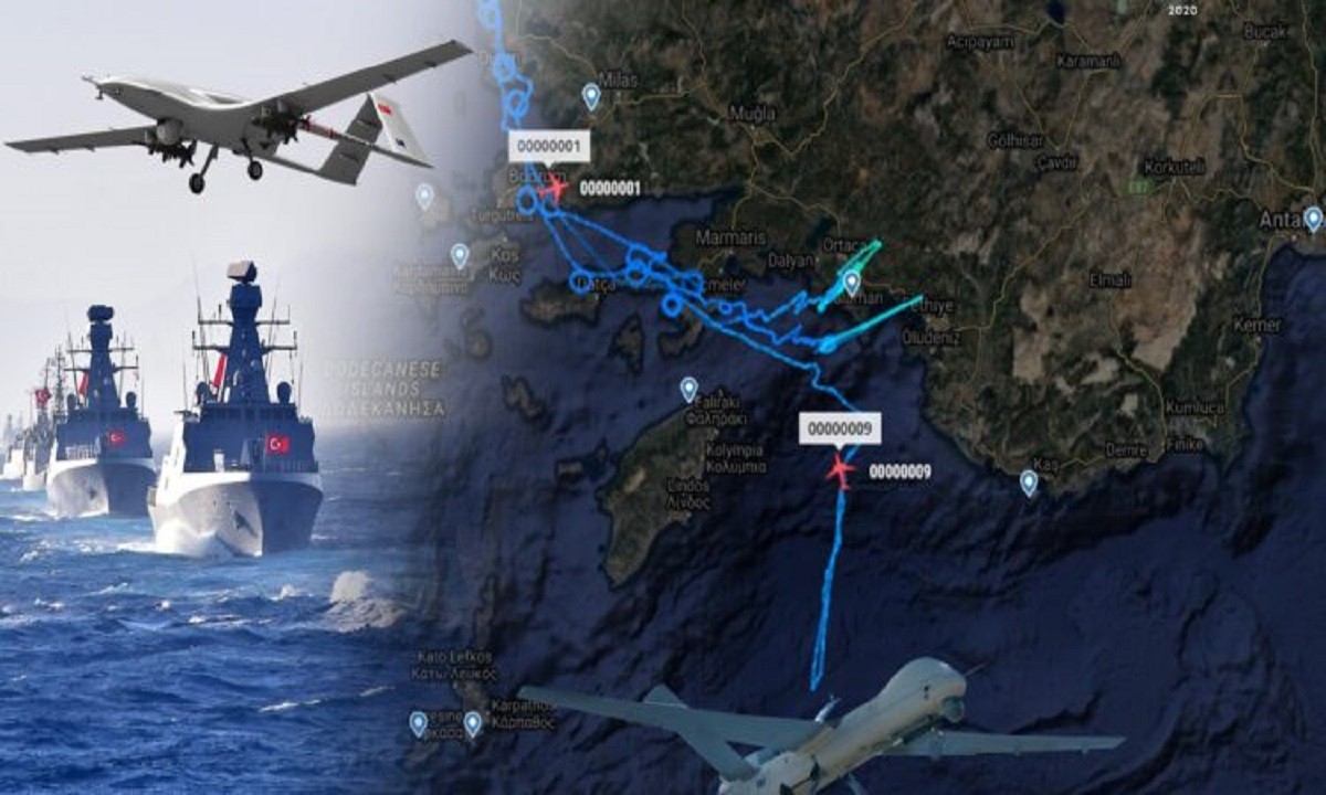 Τούρκοι: Mία όλο νόημα ανάρτηση έκανε το τουρκικό defenceturk.net αναφορικά με τις πτήσεις των τουρκικών Bayraktar στα παράλια της Μικράς Ασίας, απέναντι από τα ελληνικά νησιά.