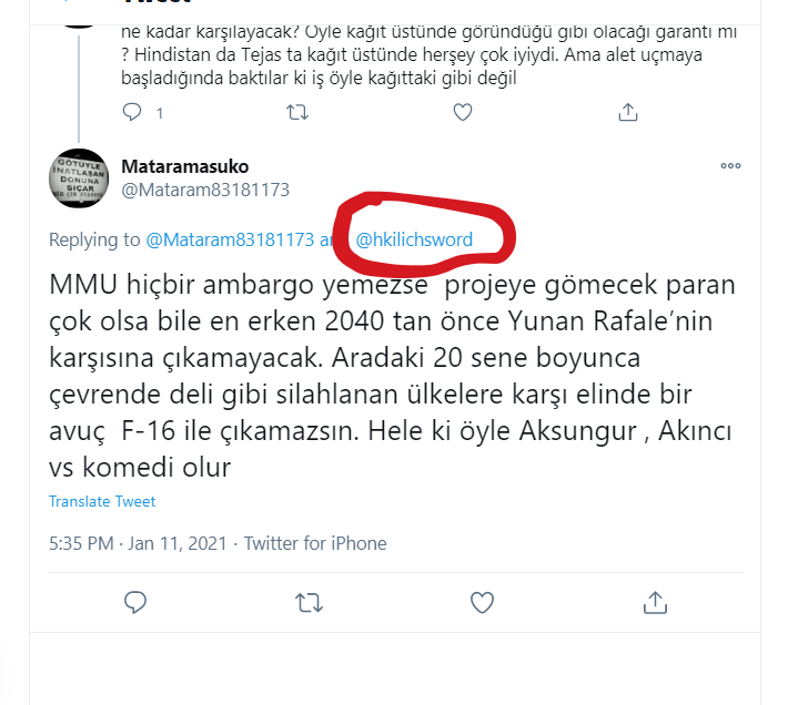 Τούρκοι: Χάνουν σιγά σιγά τις ελπίδες τους οι χρήστες του διαδικτύου στην Τουρκία, αναφορικά με τις πιθανότητες που έχουν να αντιμετωπίσουν επαρκώς τα ελληνικά Rafale.
