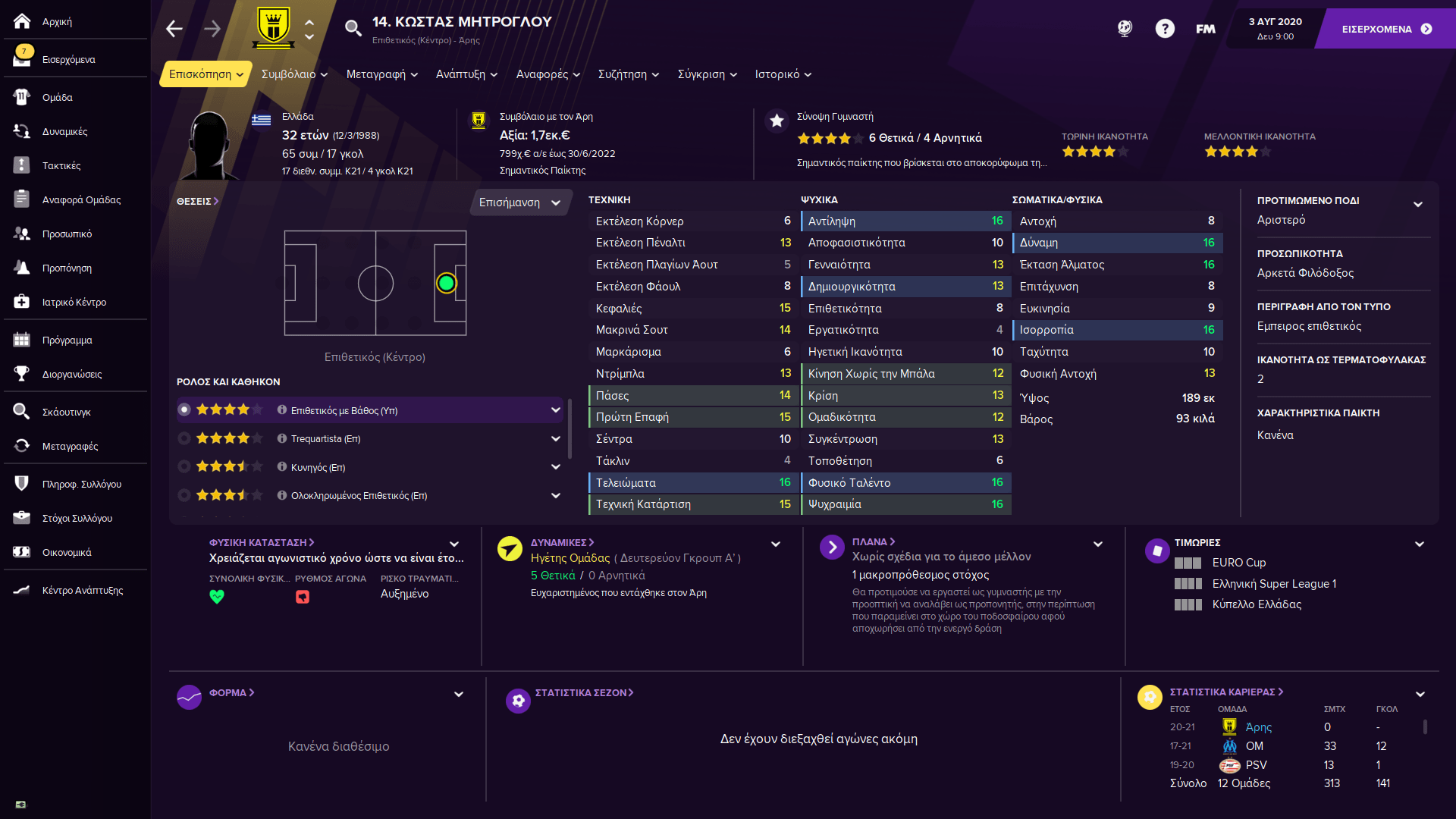 Super League 1-Football Manager 21