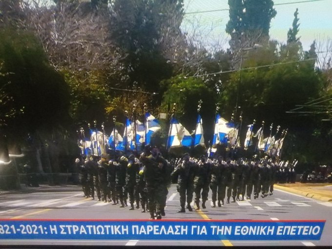 25η Μαρτίου: Ελληνικά F-16 και η σημαία της Επανάστασης στο Καστελόριζο πάνω σε πυραυλάκατο Roussen/Super Vita - Kαι στα πλοία του Λιμενικού.