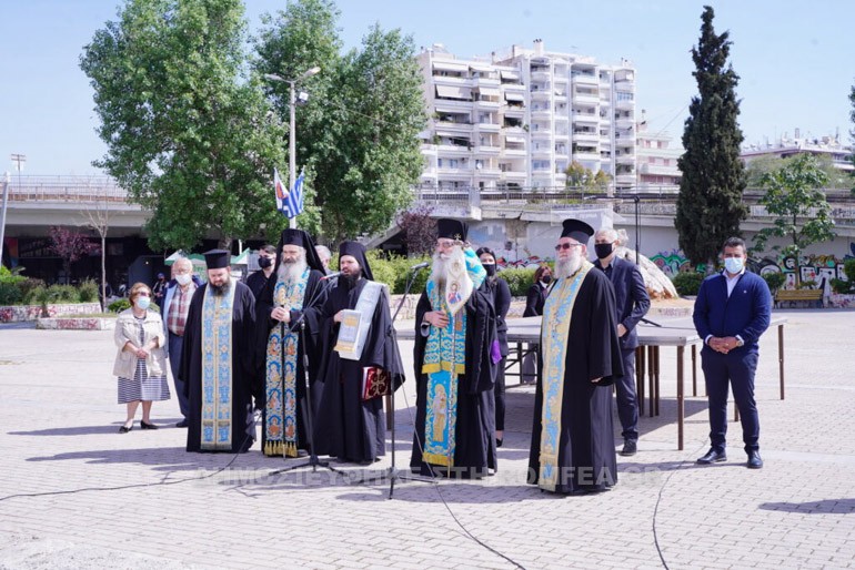 Σαν σήμερα στις 23 Απριλίου του 1827 πέθανε ο Γεώργιος Καραϊσκάκης και ο Μητροπολίτης Πειραιώς κ. Σεραφείμ τίμησε τη μνήμη του ήρωα της Ελληνικής Επανάστασης.