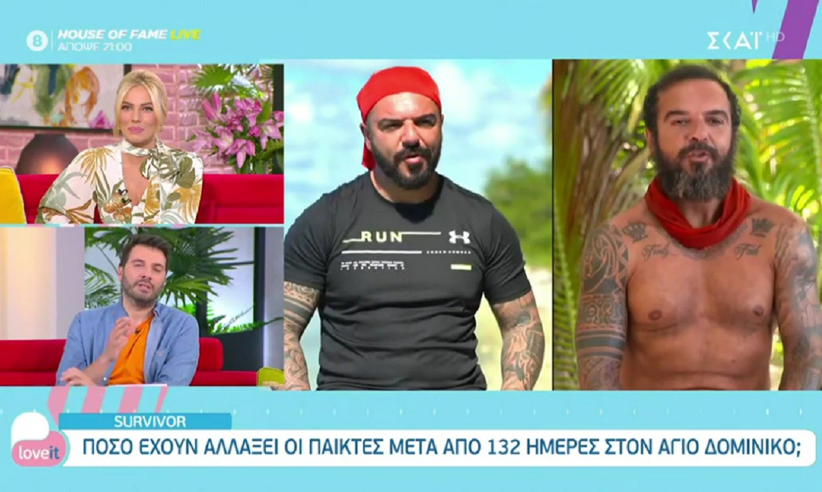 Survivor: Πόσο έχουν αλλάξει οι παίκτες μετά από 132 μέρες στον Άγιο Δομίνικο; Αναμφίβολα μεγάλο διάστημα καθώς εδώ και πέντε μήνες έχουν φτάσει στα όρια τους.