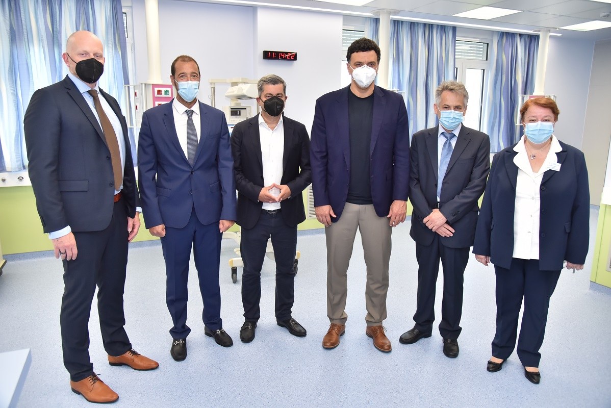 Εγκαινιάστηκαν από τον ΟΠΑΠ η ΜΕΘ Νεογνών και η Ουρολογική – Πλαστική Χειρουργική Μονάδα.