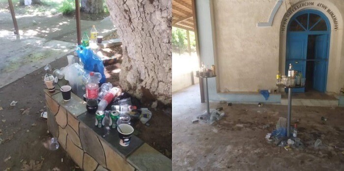 Παρεκκλήσι έγινε μπαράκι για κορονο-πάρτι - Τι λένε οι υπεύθυνοι (pics)
