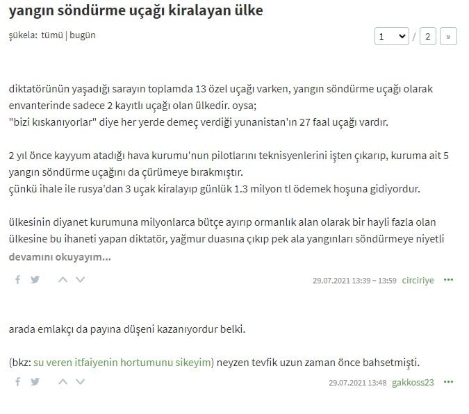 Τουρκία: Αγανάκτηση των Τούρκων με φόντο τις καταστροφικές φωτιές στην χώρα - Εμείς έχουμε δύο πυροσβεστικά και η Ελλάδα 27