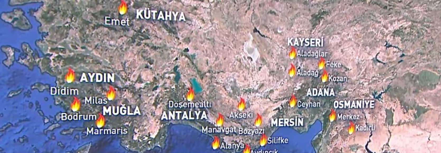 Τουρκία πυρκαγιές