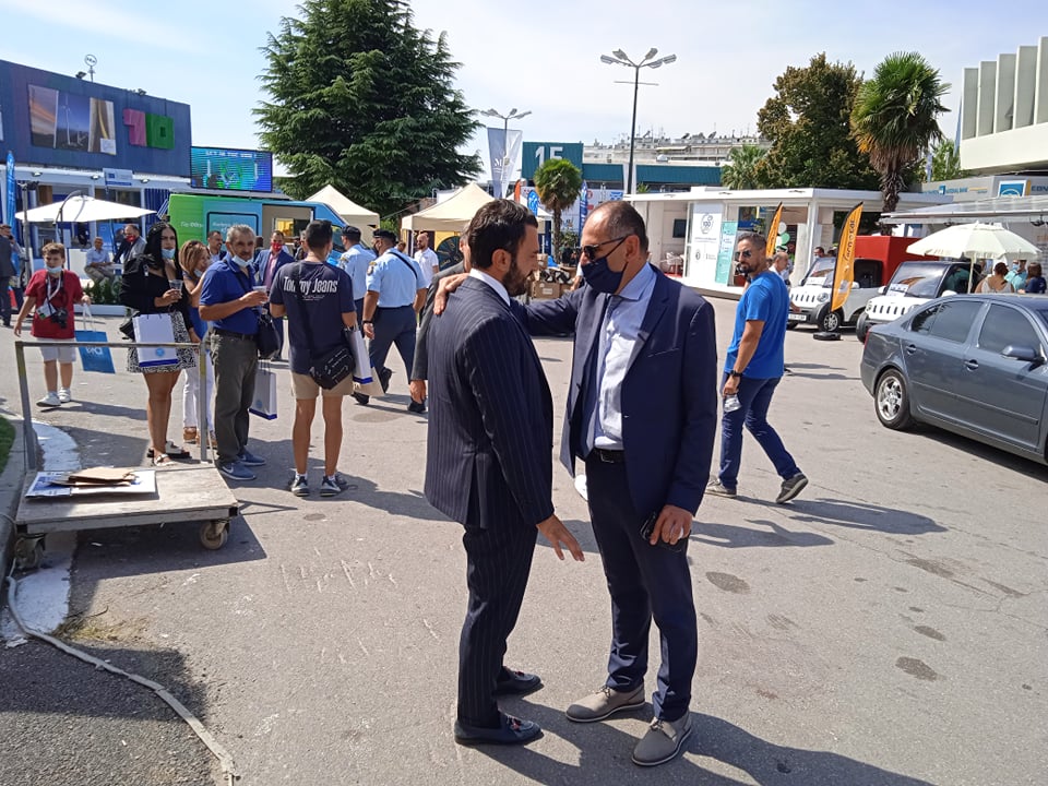 Άρης: Συνάντηση Καρυπίδη με Σχοινά και Γεραπετρίτη στη ΔΕΘ