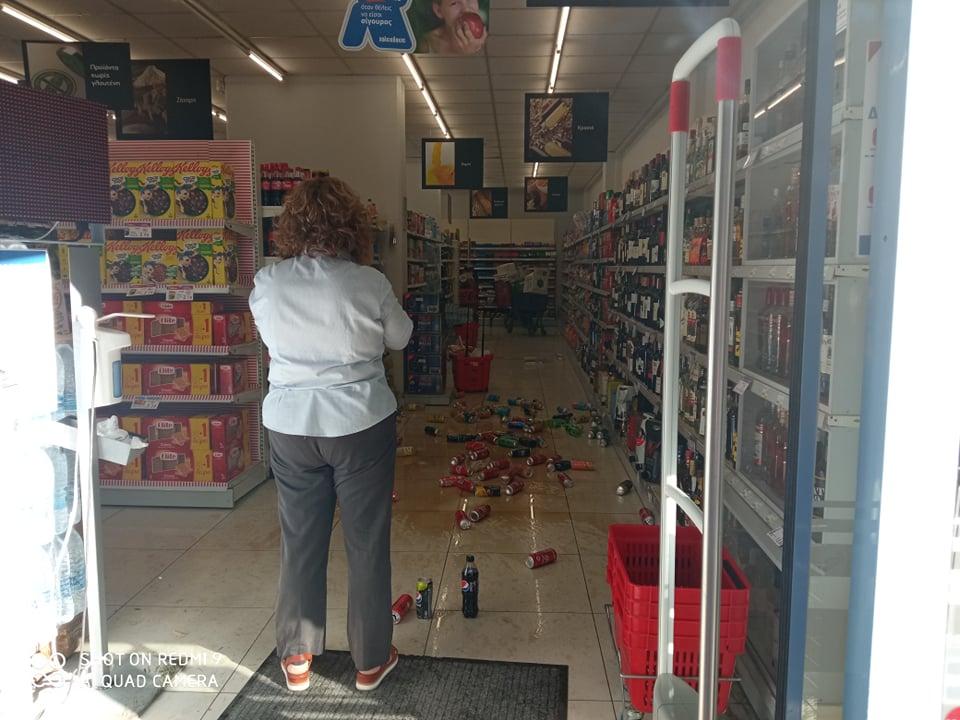 ισχυρός σεισμός στην Κρήτη