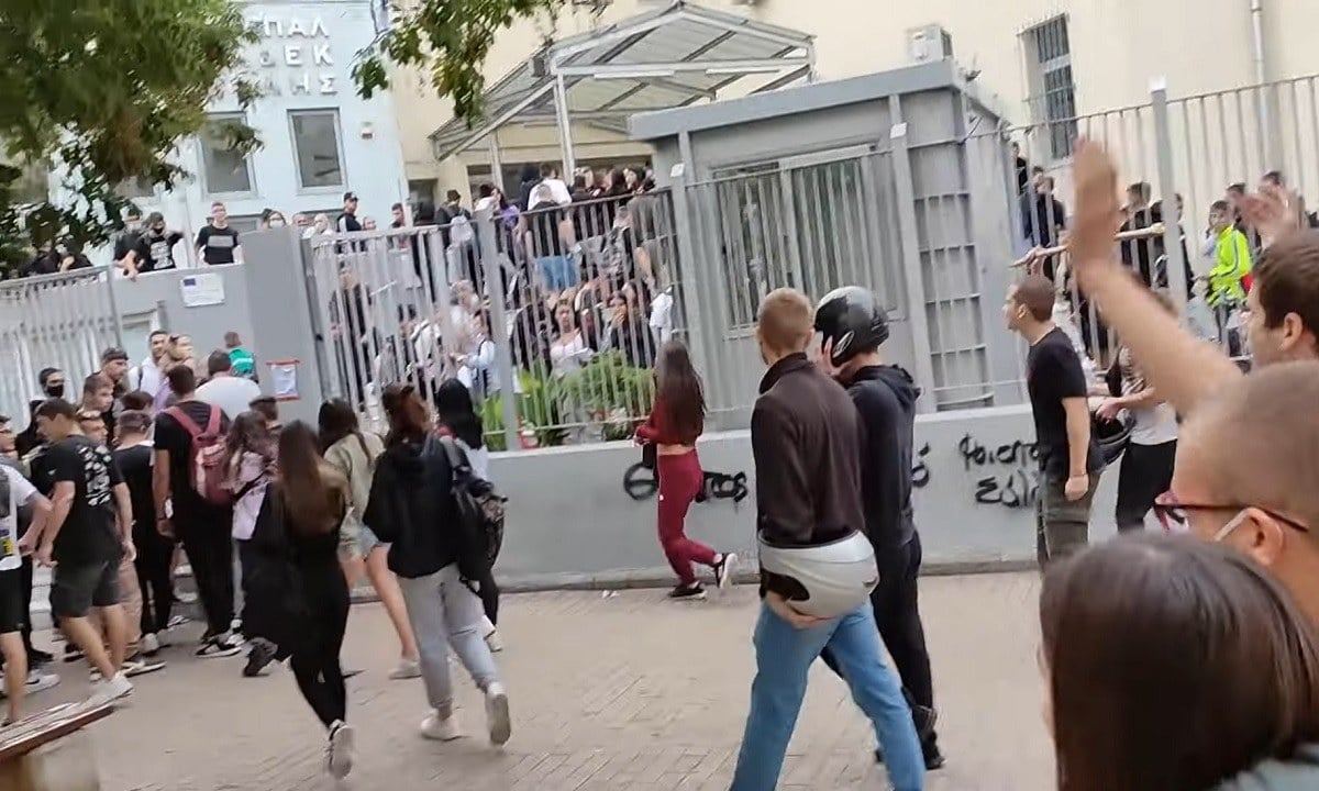 επεισόδια με φοιτητές στη Θεσσαλονίκη!