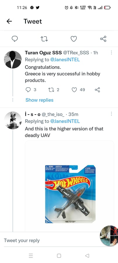 Ελληνοτουρκικά: Koροϊδεύουν με Hot Wheels οι Τούρκοι το ελληνικό drone Αρχύτας