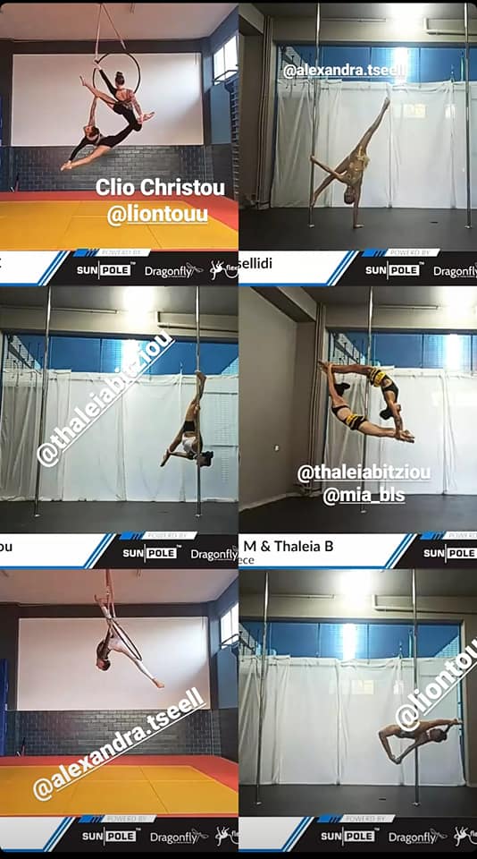 Πρώτες θέσεις στο Παγκοσμιο Πρωταθλημα Pole Sport &amp; Aerial για την Ελλάδα