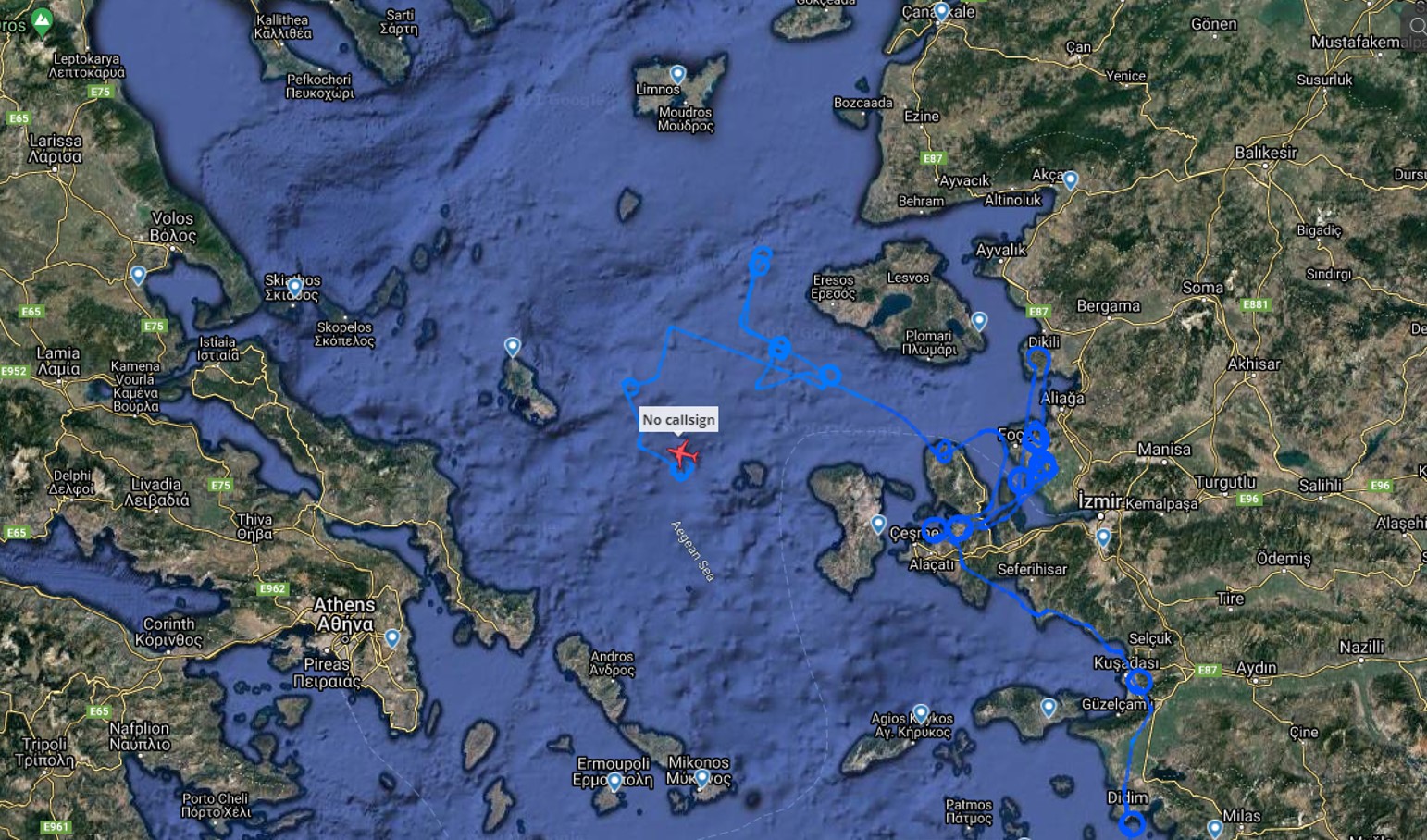 οι τουρκικές κινήσεις στο Αιγαίο