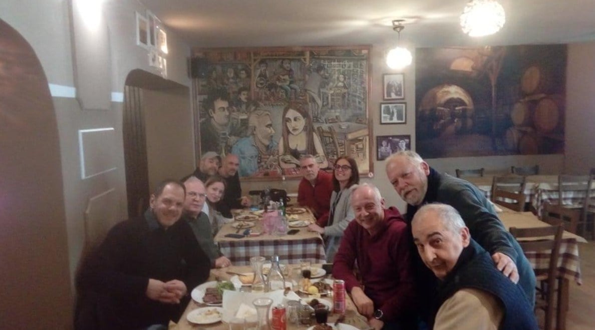 Μερικά από τα ιστορικά στελέχη που έφεραν το Sportime για πρώτη φορά στα περίπτερα συναντήθηκαν ξανά στην Ηλιούπολη