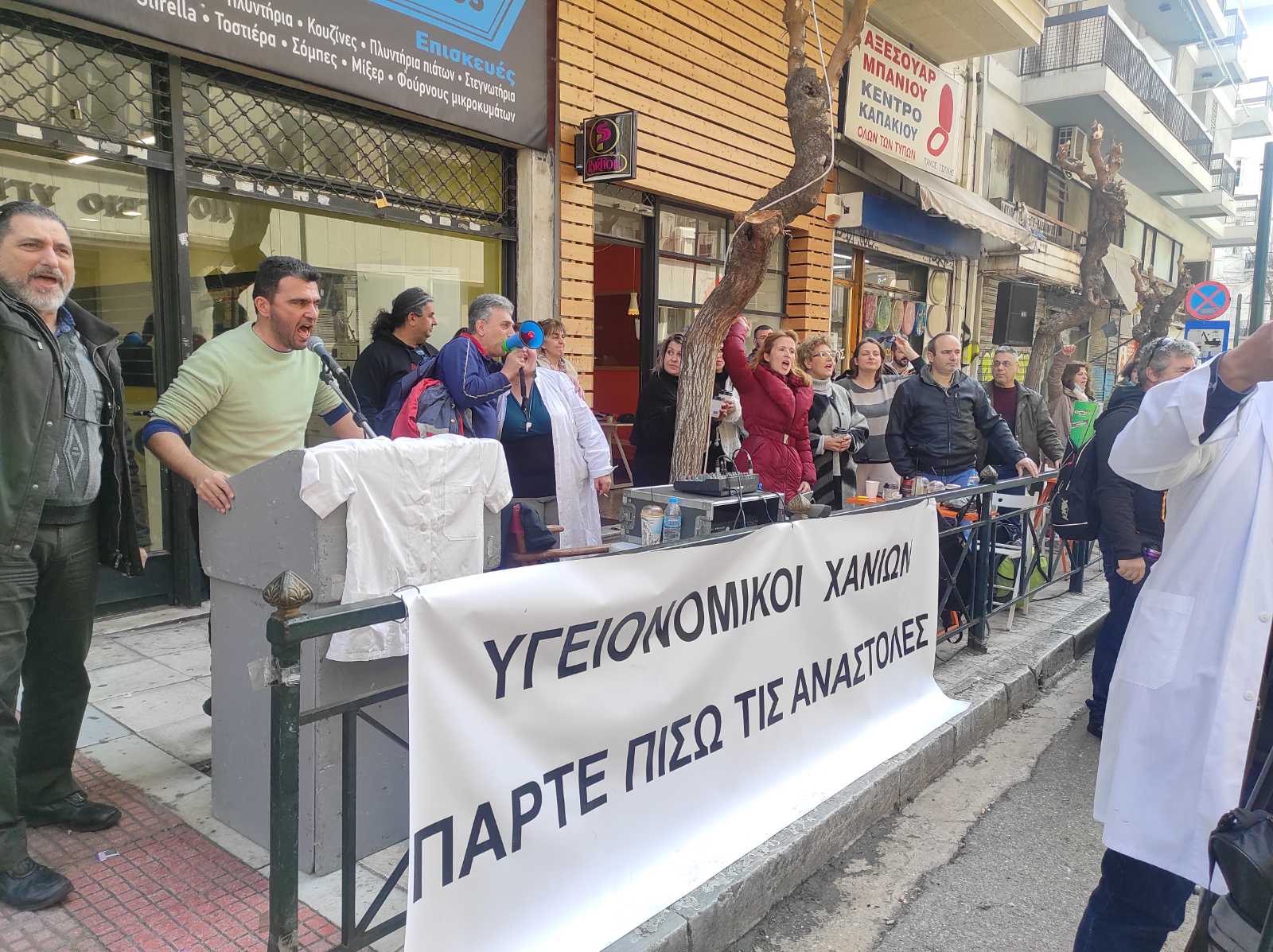 Συνεχίζεται ο αγώνας τον υγειονομικών κατά της υποχρεωτικότητας